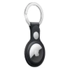 Apple AirTag Leather Key Ring - Black (Midnight)