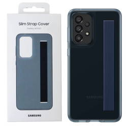 Samsung Galaxy A33 5G Slim Strap Cover phone case - black