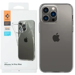 Etui silikonowe na Apple iPhone 14 Pro Max Spigen Crystal Flex - transparentne