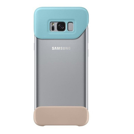 Samsung Galaxy S8 2Piece Cover phone case - mint and beige