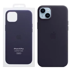 Apple iPhone 14 Plus Leather Case MagSafe - Ink (Ink)