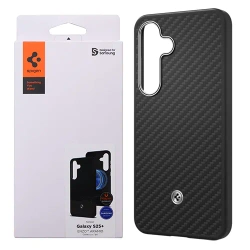 Spigen Enzo Aramid phone case for Samsung Galaxy S25 - black