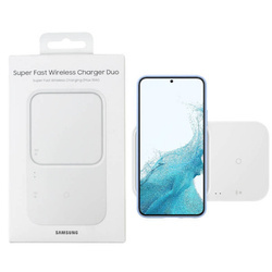 Samsung Super Fast Wireless Inductive Charger Duo - white