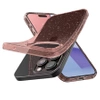 Etui na Apple iPhone 15 Pro Max Spigen Liquid Crystal Glitter silikonowe - różowe (Rose Quartz)