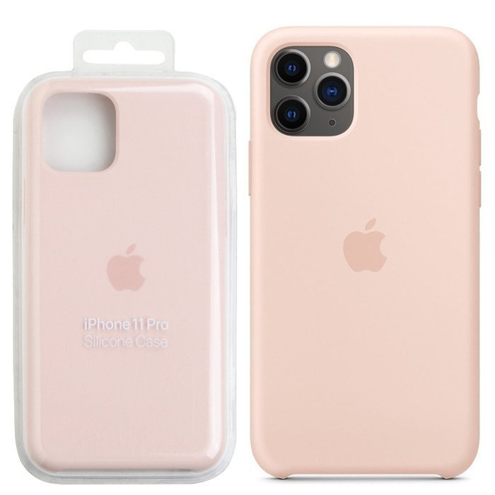 Apple iPhone 11 Pro silicone case MWYM2ZM/A sand pink (Pink Sand