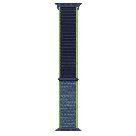 Apple Watch 38 mm/ 40 mm/ 41 mm Sport Loop Strap - Neon Lime