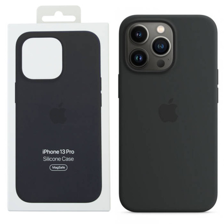 Apple iPhone 13 Pro silicone case MM2K3ZM/A - black (Midnight)