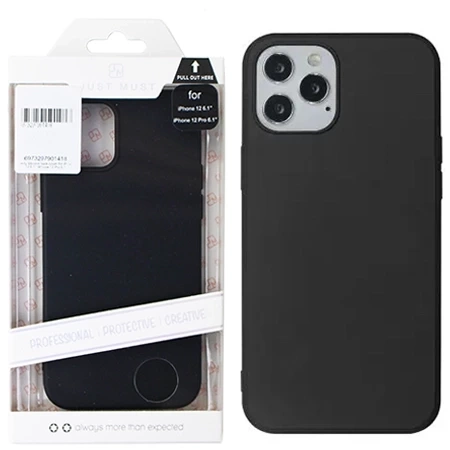 Case for Apple iPhone 12/ 12 Pro Just Must Candy - black