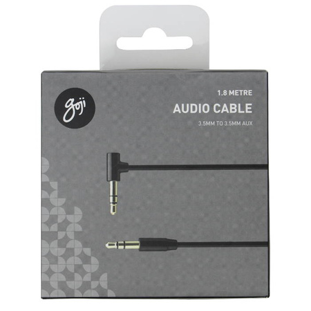 Goji audio cable 1.8 m - black