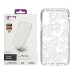 Apple iPhone X/ XS etui GEAR4 Victoria Coral IC8VICCRL - transparentne