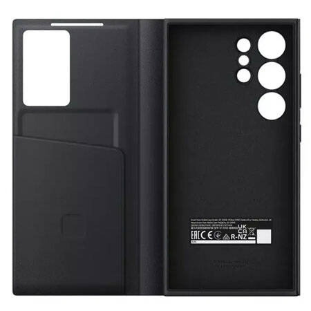 Etui na telefon Samsung Galaxy S24 Ultra Smart View Wallet Case - czarne