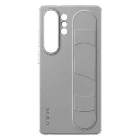 Samsung Galaxy S25 Standing Grip Phone Case - Graphite (Black)