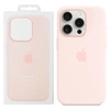 Apple iPhone 15 Pro Silicone Case MagSafe - Pink (Light Pink)