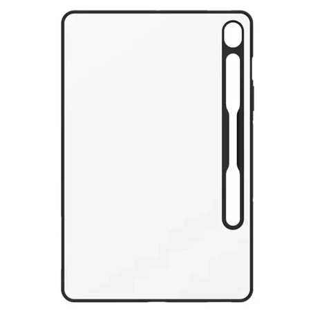 Case for Samsung Galaxy Tab S9 FE Plus Anymode Hybrid Edge Cover - transparent with black frame