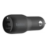 Belkin Boost Charge Dual USB-A + USB-C car charger - 30W