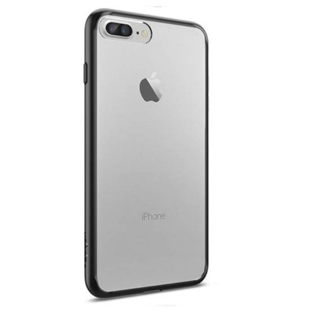 Apple iPhone 7 Plus/ 8 Plus case Spigen Ultra Hybrid 043CS20550 - transparent with black frame