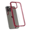 Etui na Apple iPhone 13 Pro Spigen Ultra Hybrid - transparentne z czerwoną ramką (Red Crystal)