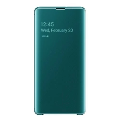 Samsung Galaxy S10 Plus Clear View Cover phone case - green [OUTLET]