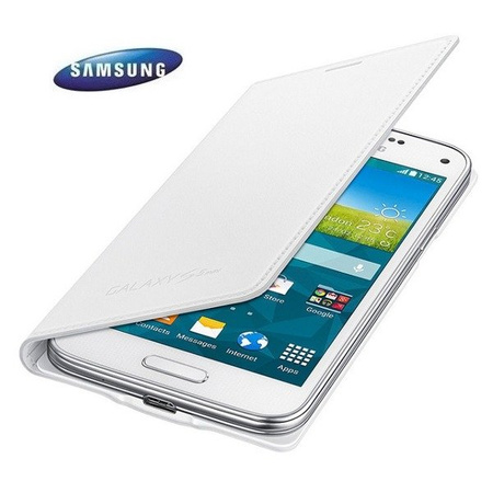 Samsung Galaxy S5 mini Flip Cover phone case - white