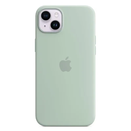 Apple iPhone 14 Plus Silicone Case MagSafe - Green (Succulent)