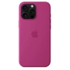 Apple iPhone 16 Pro Max Silicone Case MagSafe - Fuchsia (Fuchsia)