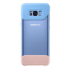 Samsung Galaxy S8 2Piece Cover phone case - blue and peach