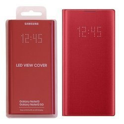 Samsung Galaxy Note 10 etui LED View Cover EF-NN970PREGWW - czerwony