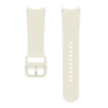 Silicone strap for Samsung Galaxy Watch 4/ 4 Classic/ 5/ 5 Pro/ 6/ 6 Classic Sport Band One Click 20 mm S/M - Cream (Cream)