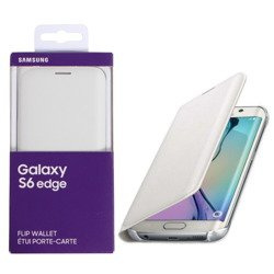 Samsung Galaxy S6 edge Flip Wallet case EF-WG925PWEGCA - white