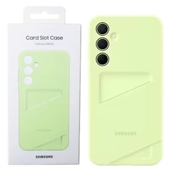 Samsung Galaxy A35 5G Card Slot Phone Case - Lime (Lime)