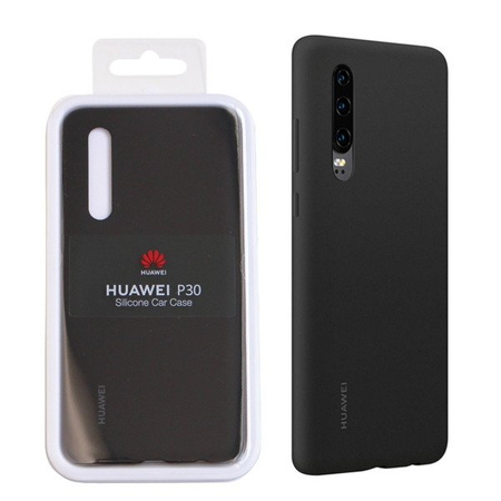 Huawei P30 Silicone Car Case 51992844 - black