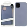 Silicone case for Apple iPhone 11 Pro Max Just Must Candy - gray (Lavender Grey)