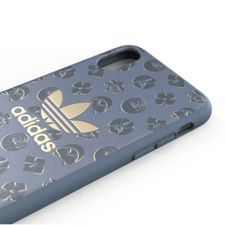 Apple iPhone X/ XS case Adidas Trefoil Snap Case CM1530 - navy blue