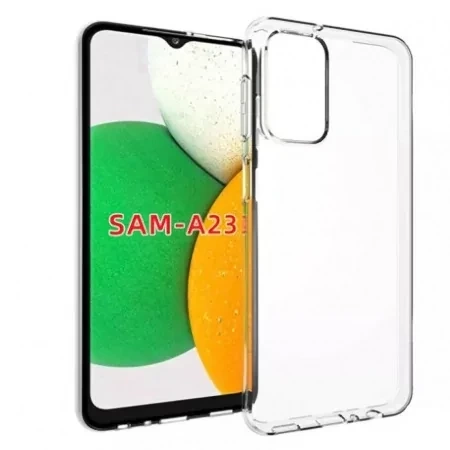 Samsung Galaxy A23 Just Must Soft Phone Case - transparent