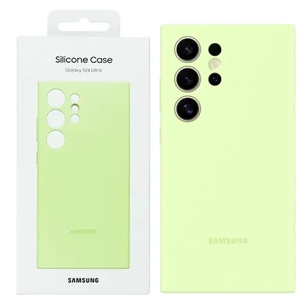 Samsung Galaxy S24 Ultra Silicone Phone Case - Lime (Lime)