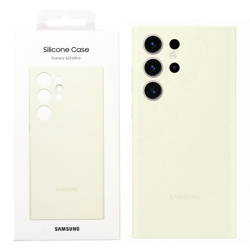 Samsung Galaxy S23 Ultra Silicone Phone Case - cream-colored
