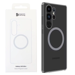 Samsung Galaxy S25 Ultra Clear Magnet Phone Case - transparent