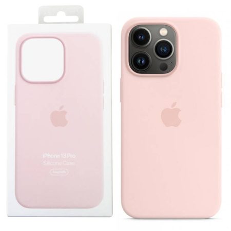 Apple iPhone 13 Pro silicone case MM2H3ZM/A - Pink (Chalk Pink)