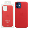 Apple iPhone 12 mini Leather Case MagSafe MHK73ZE/A - red (Scarlet)