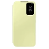 Etui na telefon Samsung Galaxy A34 5G Smart View Wallet Case - limonkowe (Lime)