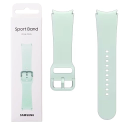 Silicone strap for Samsung Galaxy Watch 4/ 4 Classic/ 5/ 5 Pro/ 6/ 6 Classic/ 7 Sport Band One Click 20 mm M/L - (mint)
