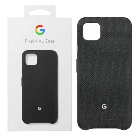 Etui na Google Pixel 4 XL Fabric Case - czarne (Just Black)