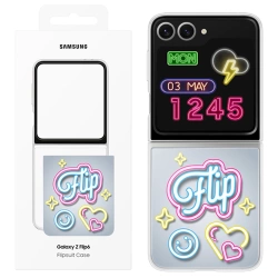 Etui na telefon Samsung Galaxy Z Flip6 Flipsuit Case - transparentne