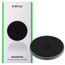 Infinix MagPad Wireless Magnetic Charger 15W Inductive Charger - gray