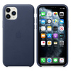 Apple iPhone 11 Pro Leather Case MWYG2ZM/A - navy blue (Midnight Blue)