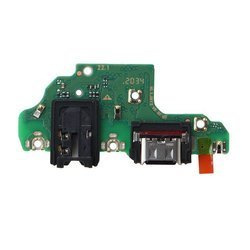 Huawei P40 Lite plate with charging connector, microphone and headphone connector