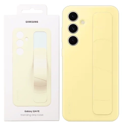 Samsung Galaxy S24 FE Standing Grip Phone Case - yellow