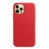 Apple iPhone 12/ 12 Pro Leather Case MagSafe - Red (Scarlet)