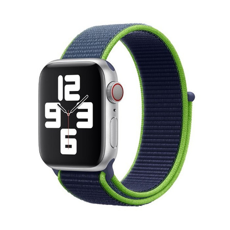 Apple Watch 38 mm/ 40 mm/ 41 mm Sport Loop Strap - Neon Lime