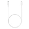 Samsung cable from USB-C to USB-C EP-DA705BWEGWW 1 m - white 